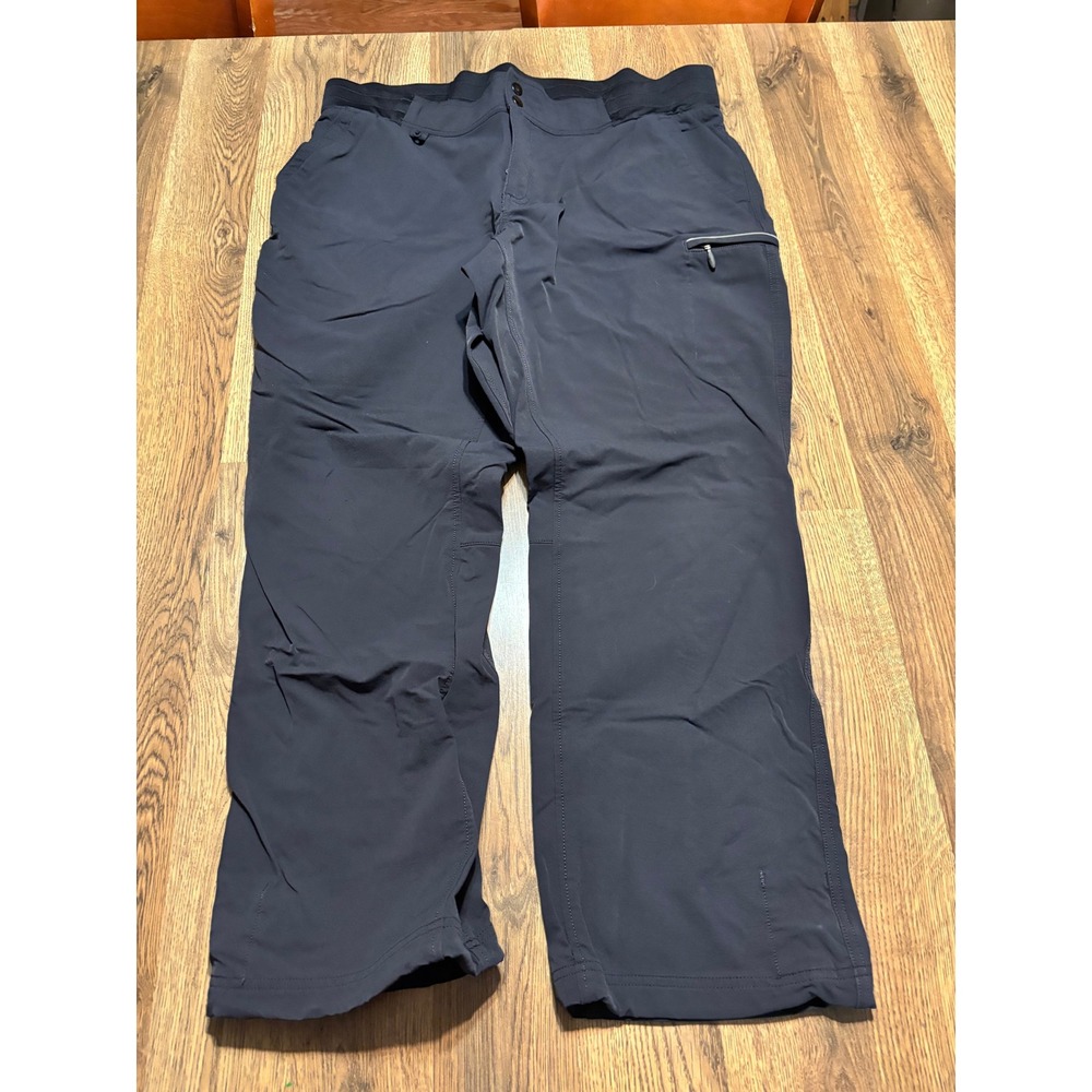 Duluth Trading Pants Women Size 20 Black Hiking Outdoor Flex Expedition